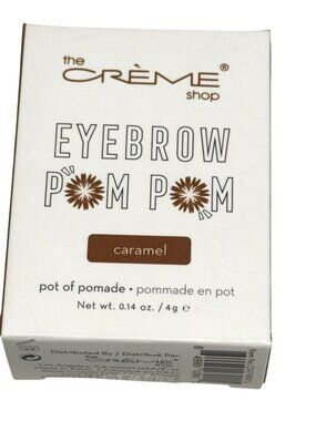 The Crème Shop Eyebrow Pom Pom in Caramel No Smudge